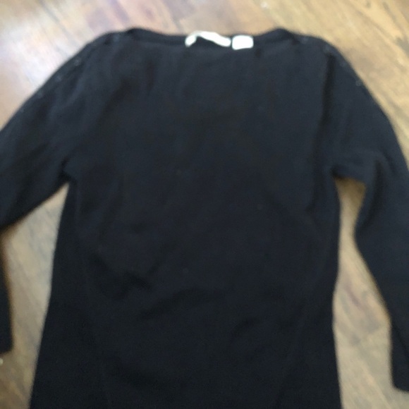 Black snap sleeve shirt 🖤 SWE size M - Picture 4 of 4